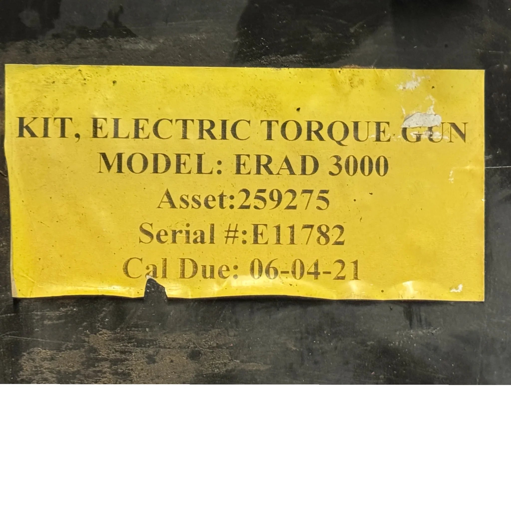 E11782 Genuine E-RAD Electronic Torque Gun 3000 Ft/Lbs
