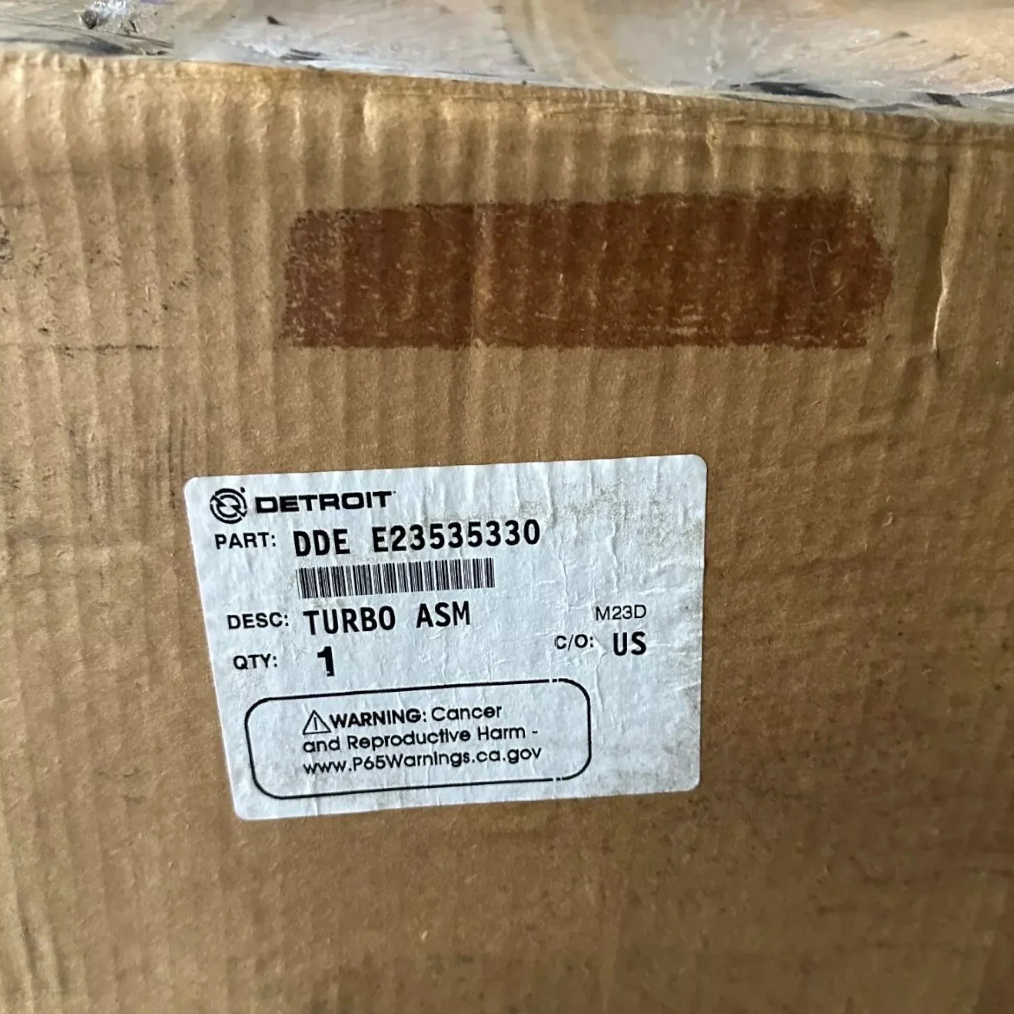 E23528829 Genuine Detroit Diesel Turbocharger
