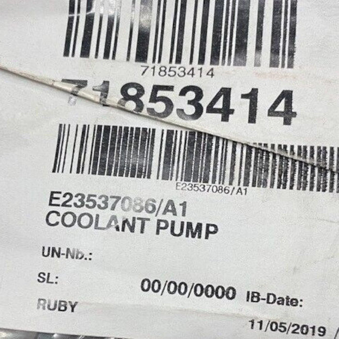 DDE E23537086 Genuine Detroit Diesel Coolant Pump
