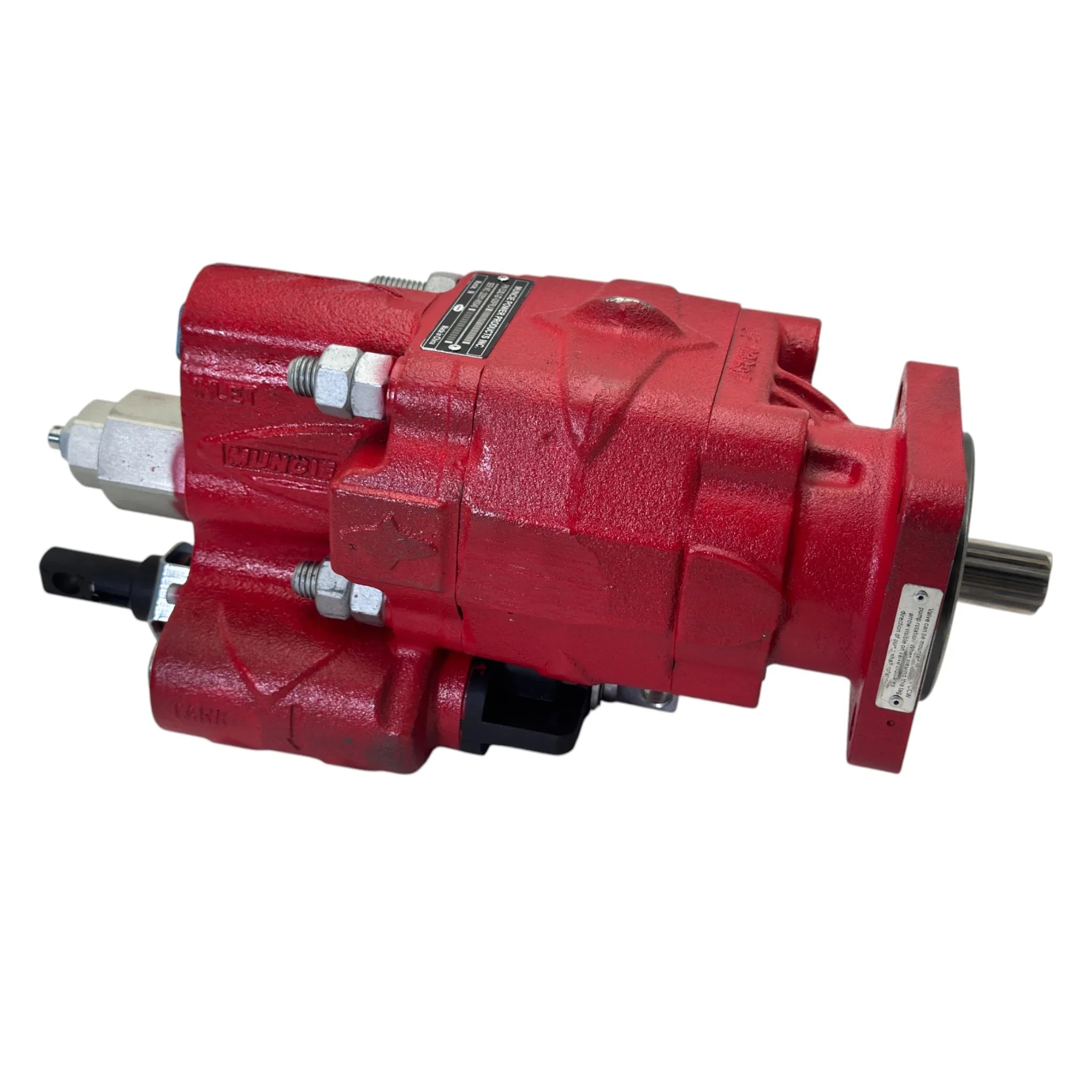 E3XL12702BPRL Genuine Muncie Hydraulic Dump Pump