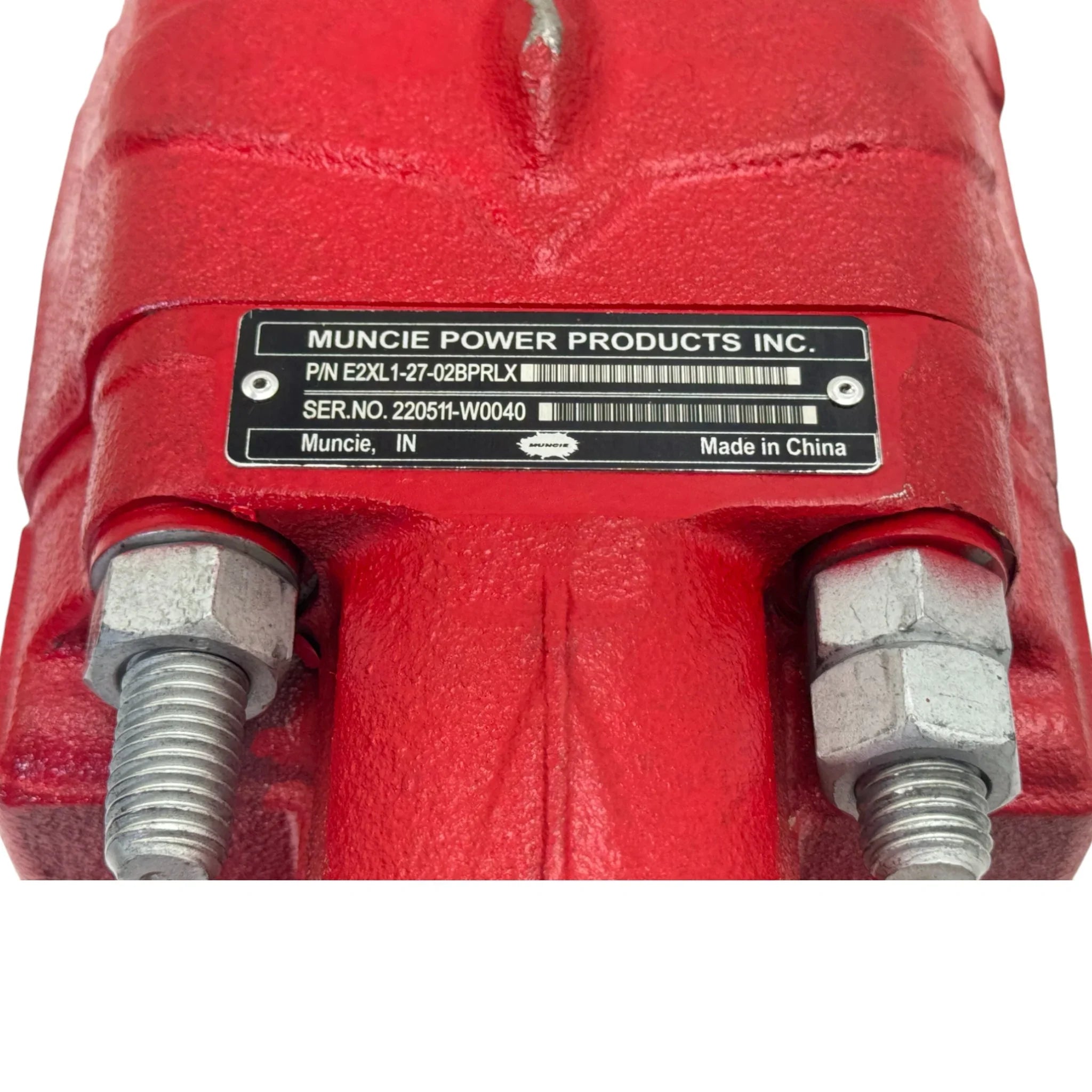 E3XL12702BPRL Genuine Muncie Hydraulic Dump Pump