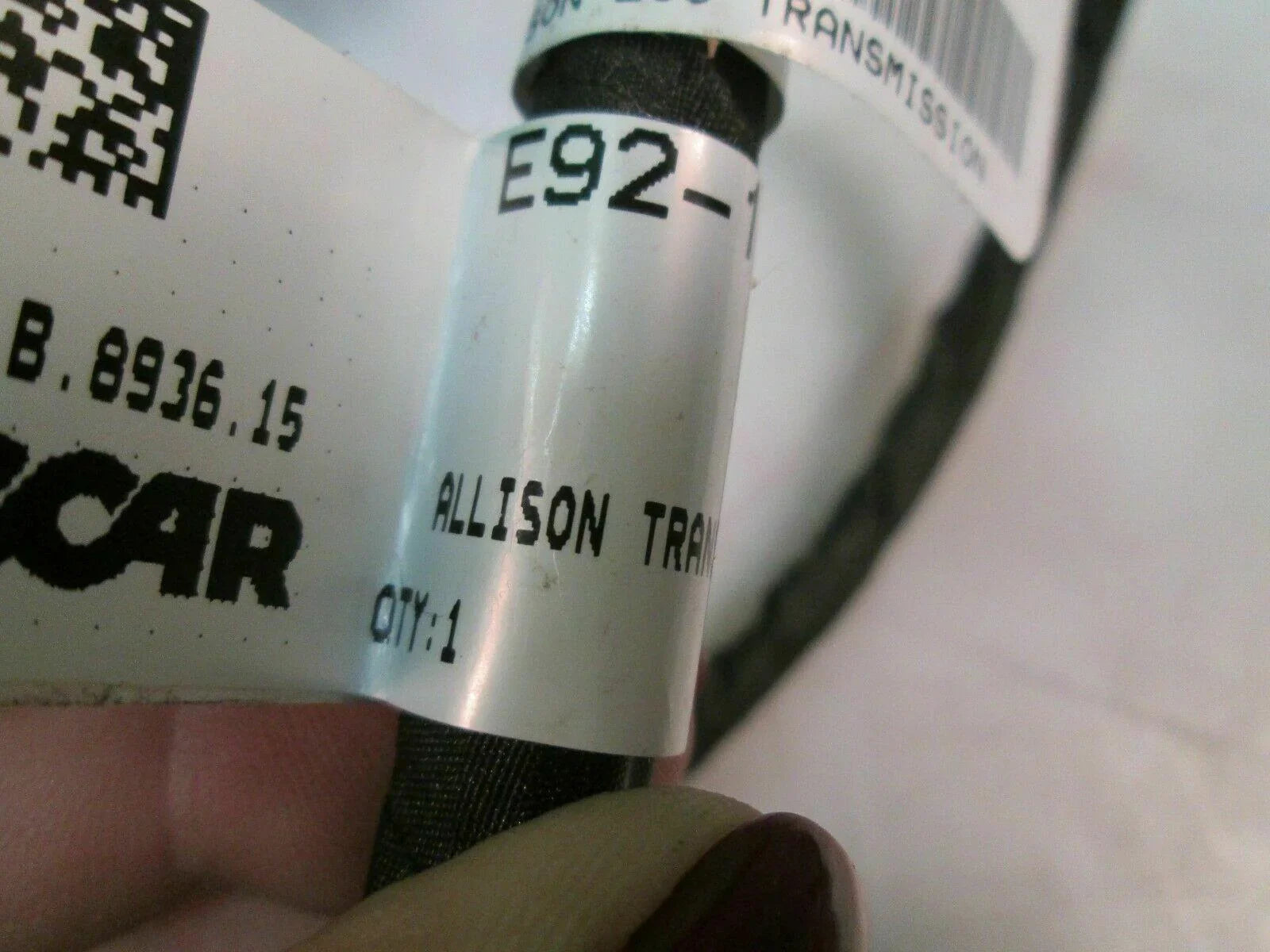 E92-1047-0140120 Genuine Paccar Transmission Harness For Allison