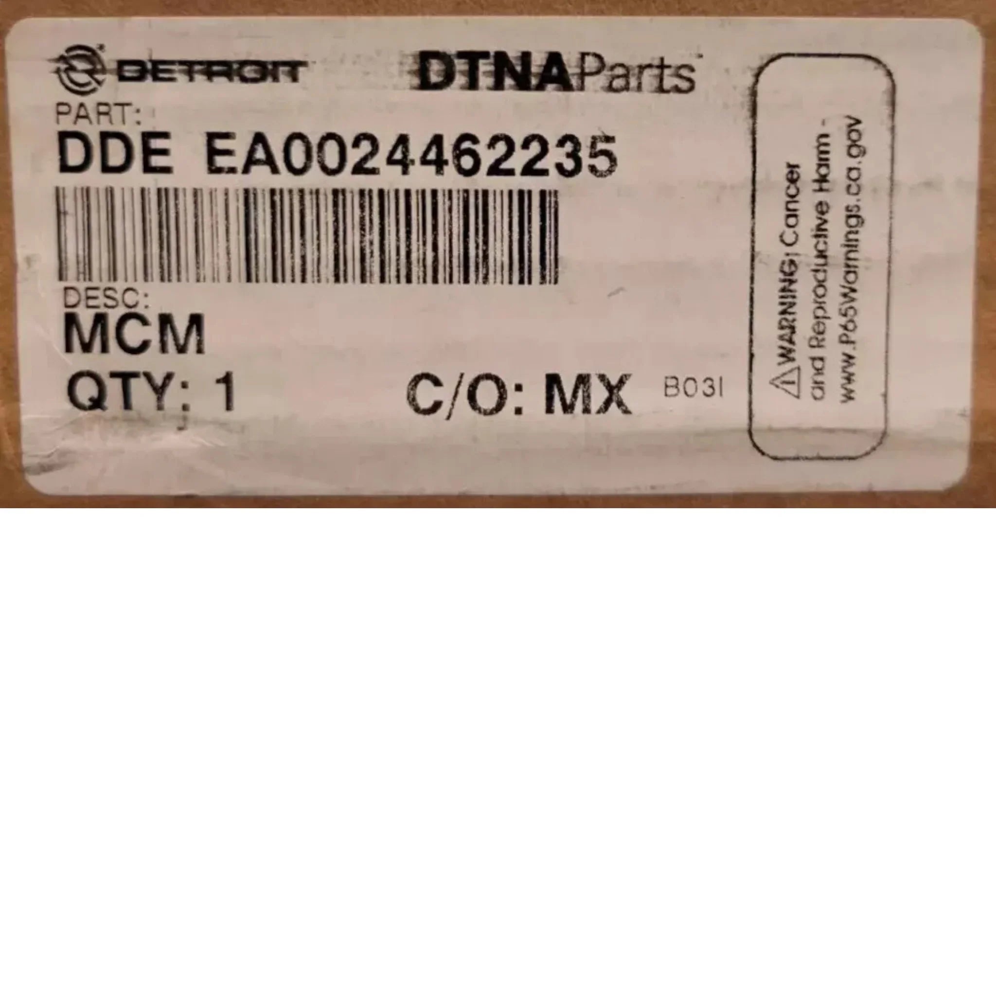 0024462235 Genuine Detroit Diesel ECM Electronic Control Module