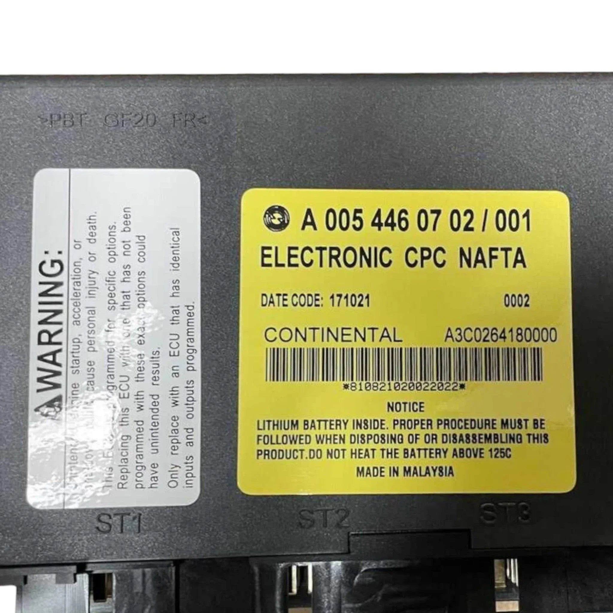 EA0054460702 Genuine Detroit Diesel CPC2 Nafta Exchange
