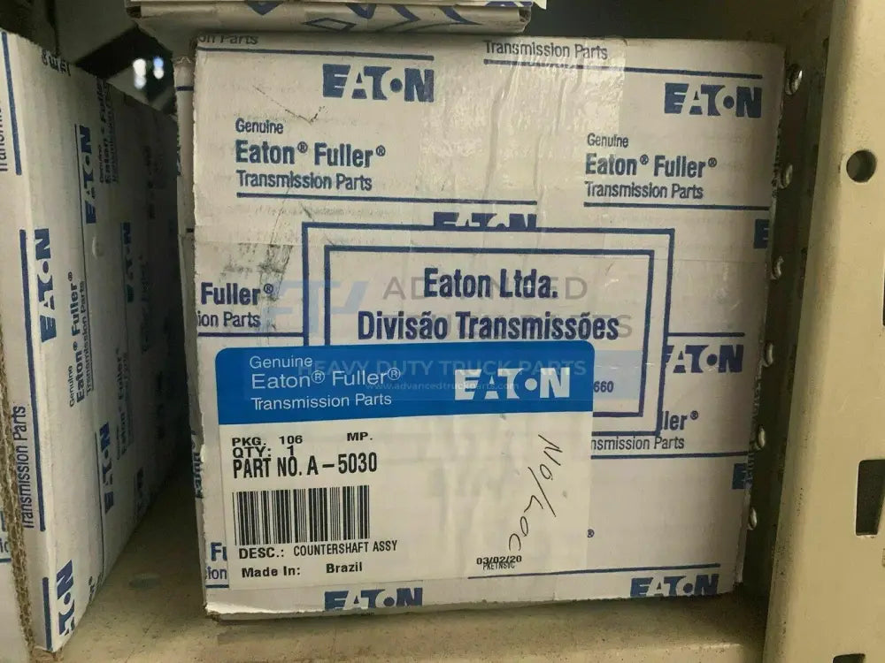 A-5030 A5030 Eaton Fuller Roadranger Transmission Countershaft Cs Rt7608Ll