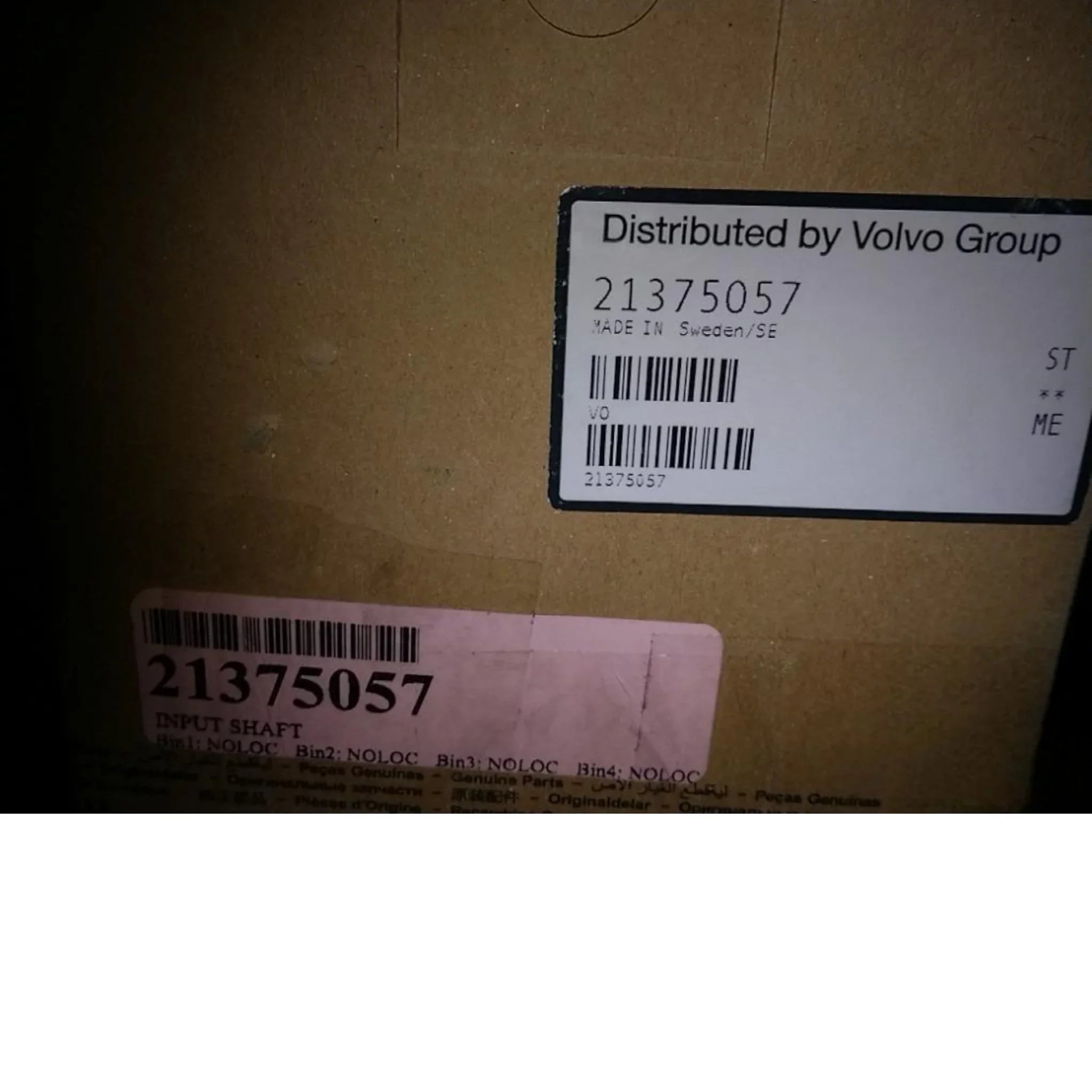 21375057 Genuine Volvo Input Shaft - Truck To Trailer
