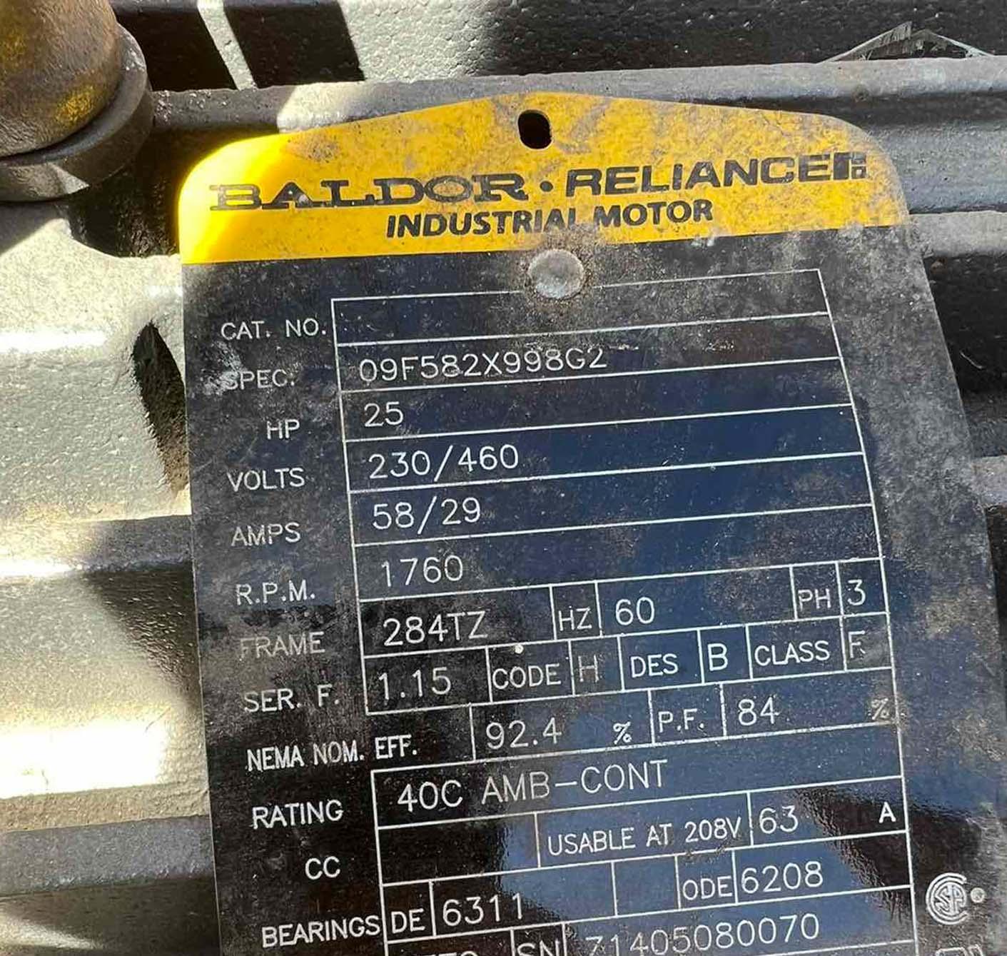 Egdm4103T Genuine Baldor Electric Motor