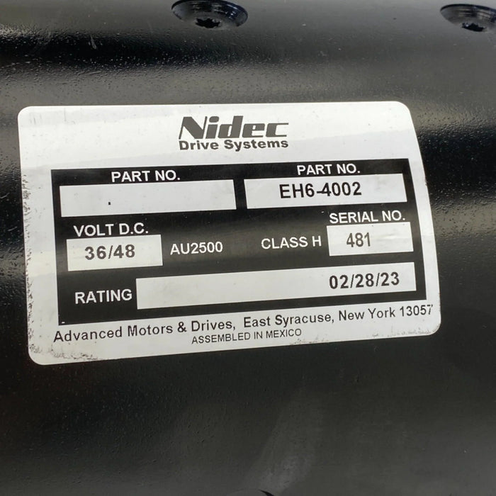 EH6-4002 Genuine Nidec Electric Motor