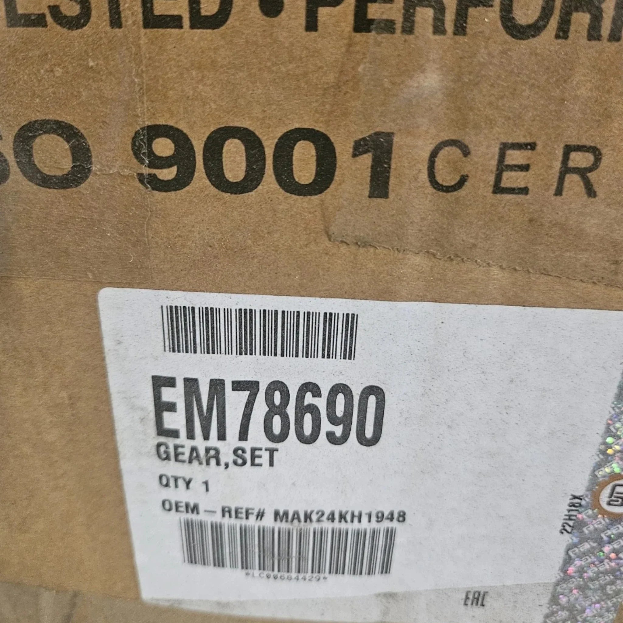 EM78690 Genuine Pai Differential Gear Set