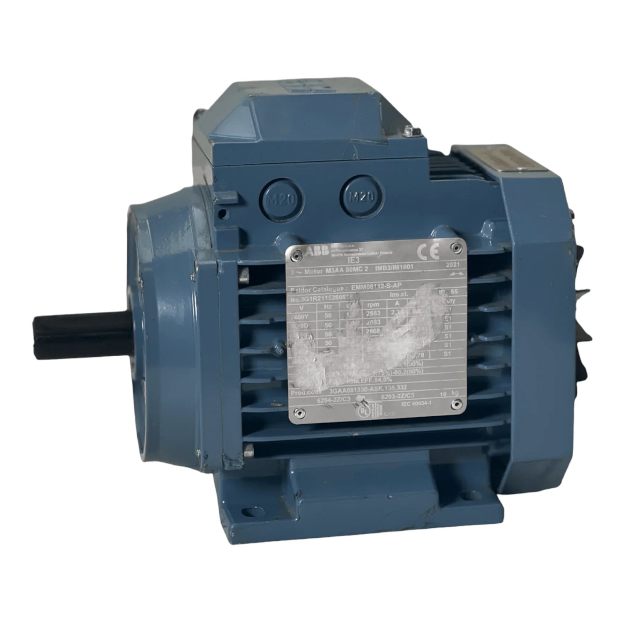 Emm08112-S-Ap Baldor Motor M3Aa 80Mc 2