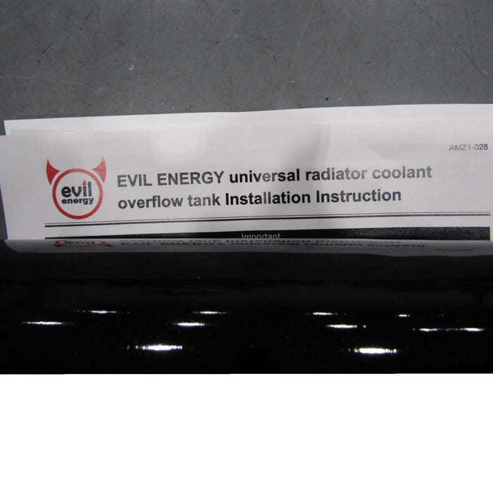 EV01558BK-CA Evil Energy Coolant Overflow Tank 800ML - ADVANCED TRUCK PARTS