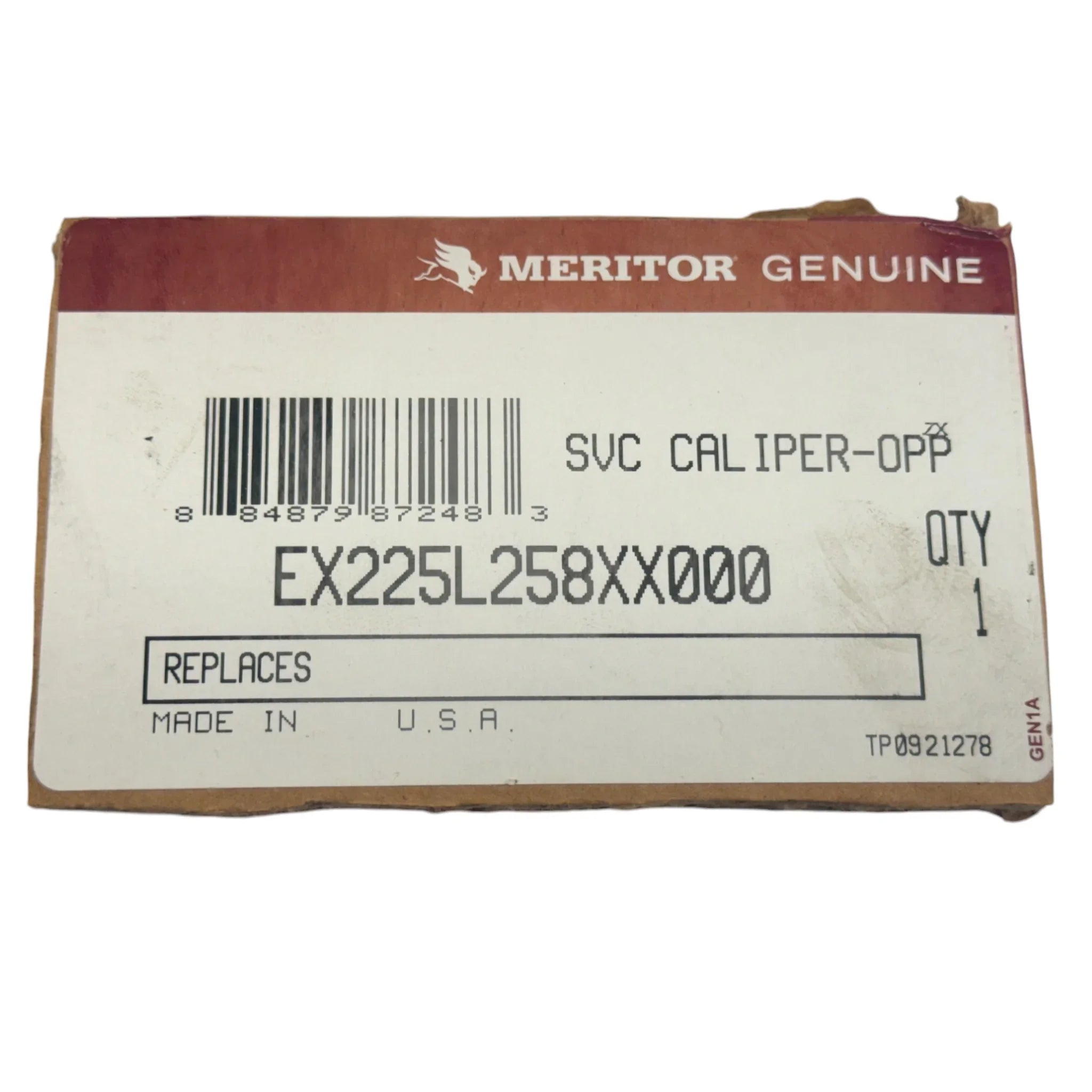 EX225L258XX000 Genuine Meritor Right Air Disc Brake Caliper