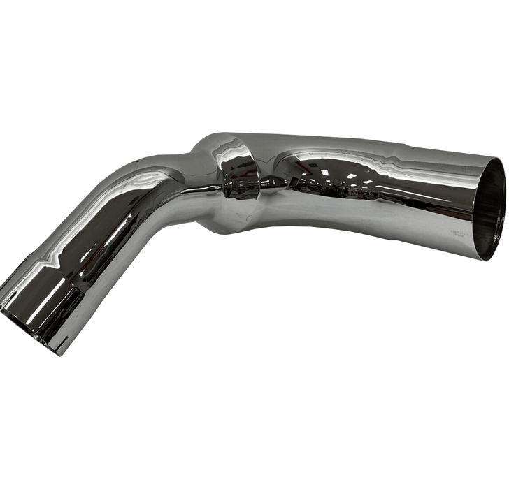 Exe84764L Genuine Roadworks Left Chrome Over Frame Exhaust Elbow - ADVANCED TRUCK PARTS