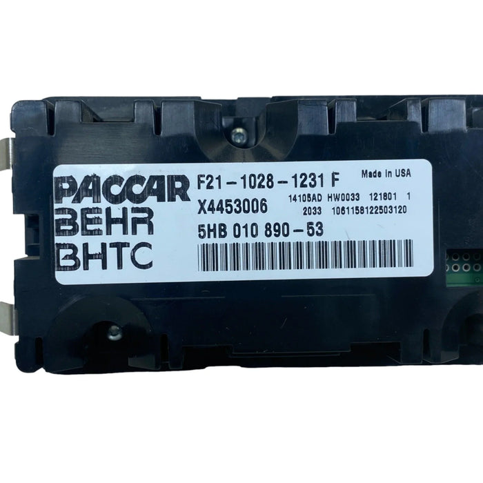 F21-1028-1341 Genuine Paccar Hvac Climate Temperature Control Module