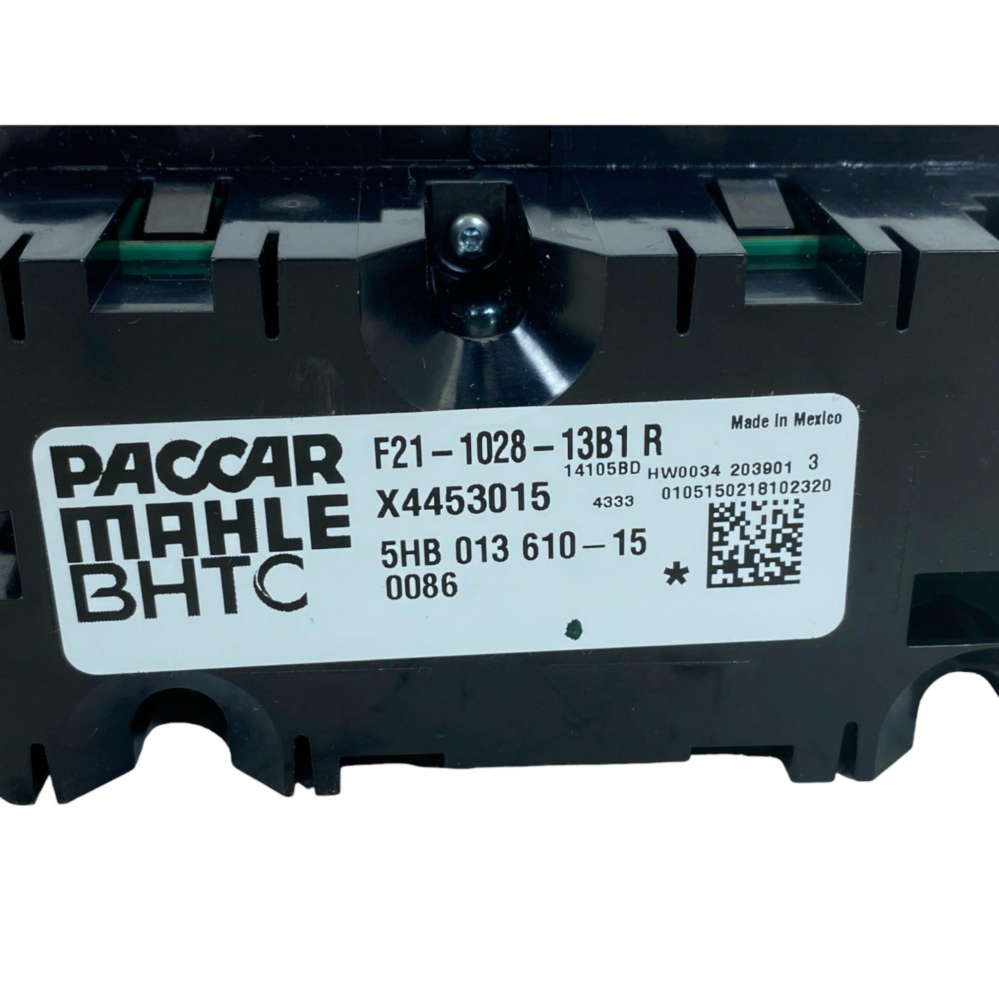 F21-1028-13B1 Genuine Paccar® HVAC Climate Temperature Control Module - ADVANCED TRUCK PARTS