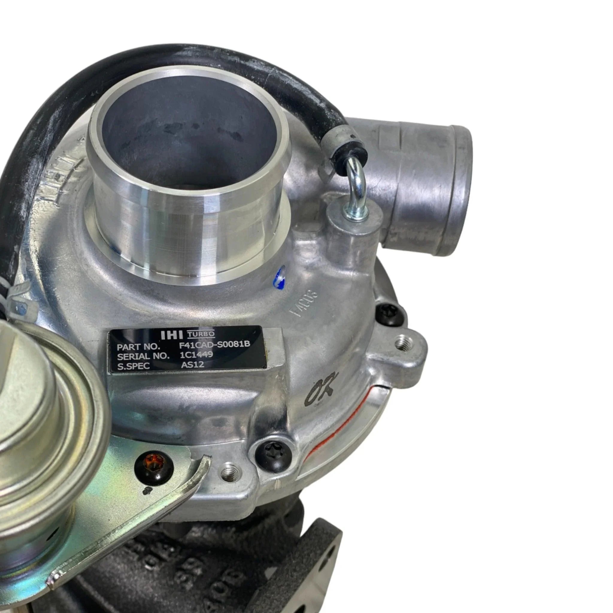 F41Cad-S0081Bn Genuine Ihi Turbocharger Rhf4