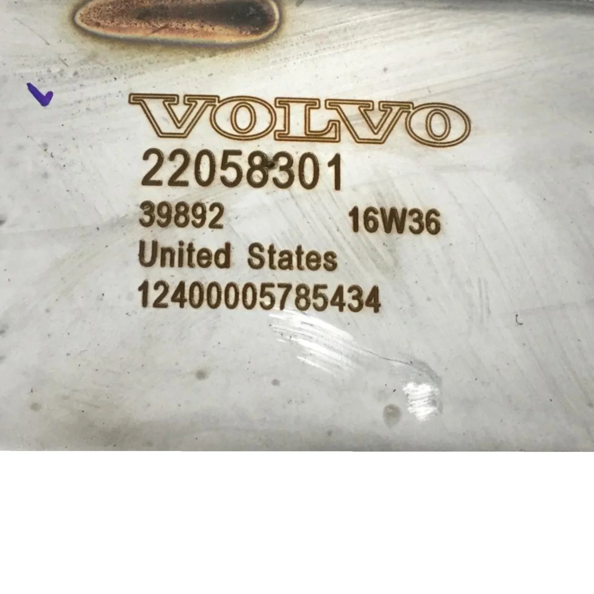 22058301 Genuine Mack Muffler - Truck To Trailer