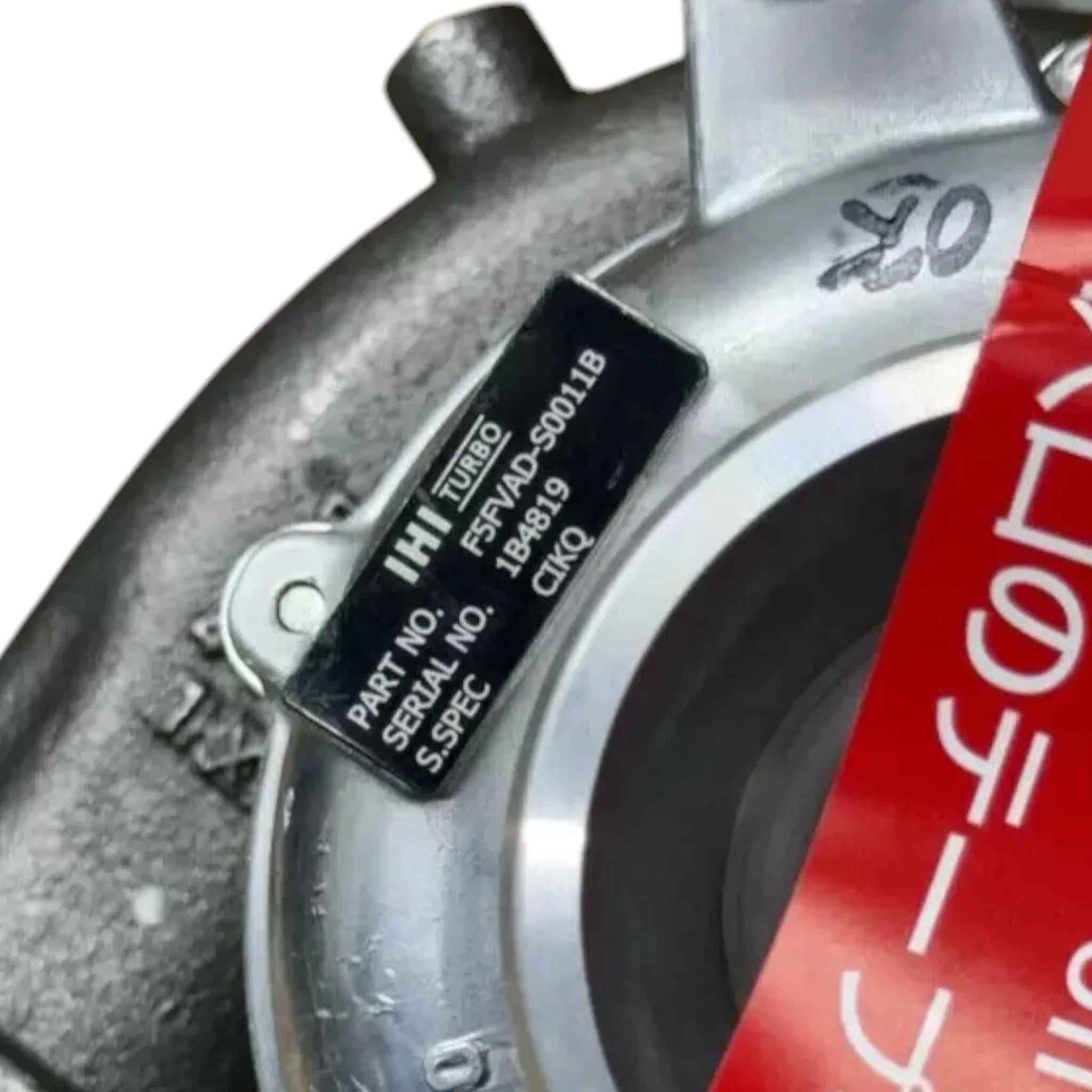 F5FVAD-S0011B Genuine IHI Turbocharger RHF5V
