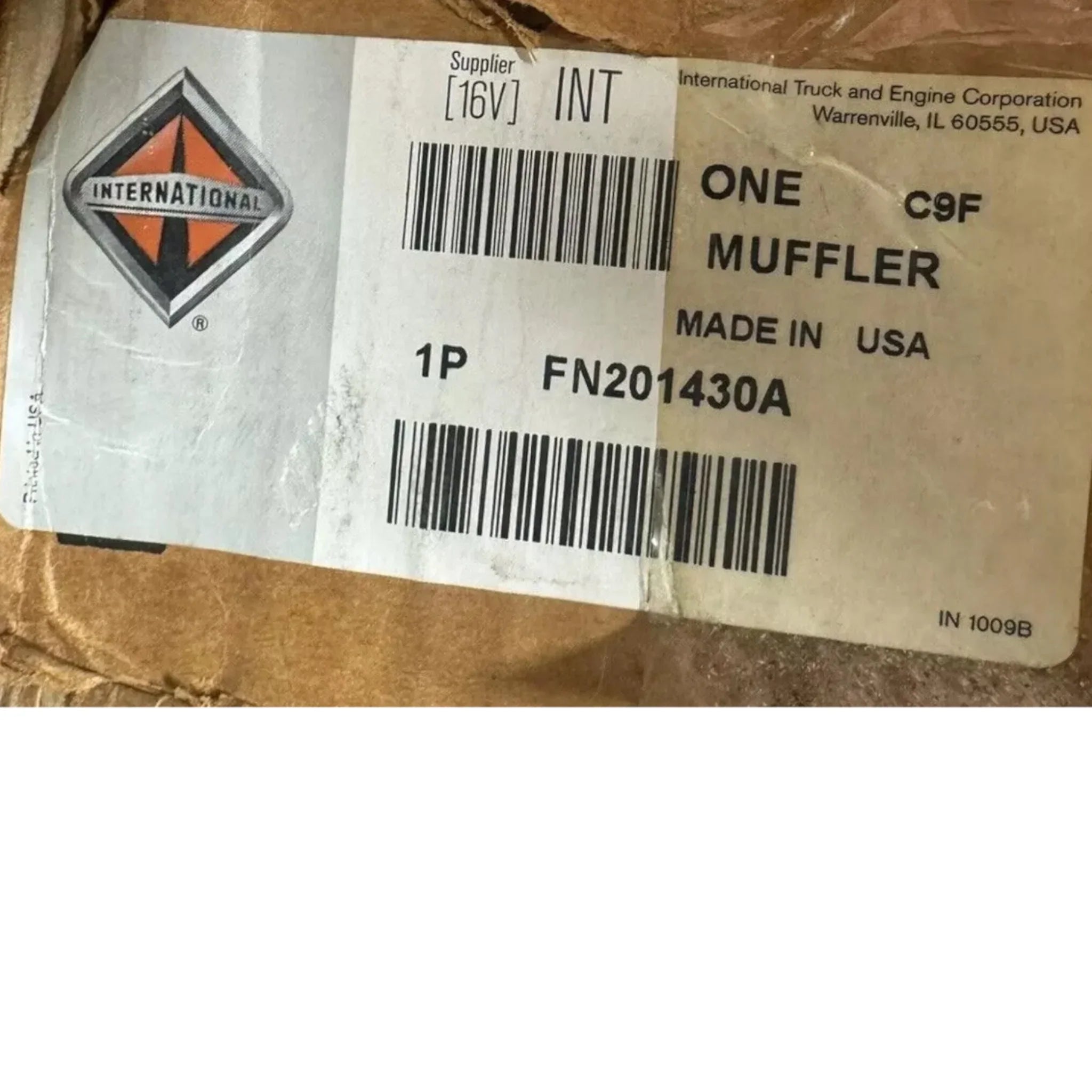 FN201430A Genuine International DOC Diesel Oxidation Catalyst