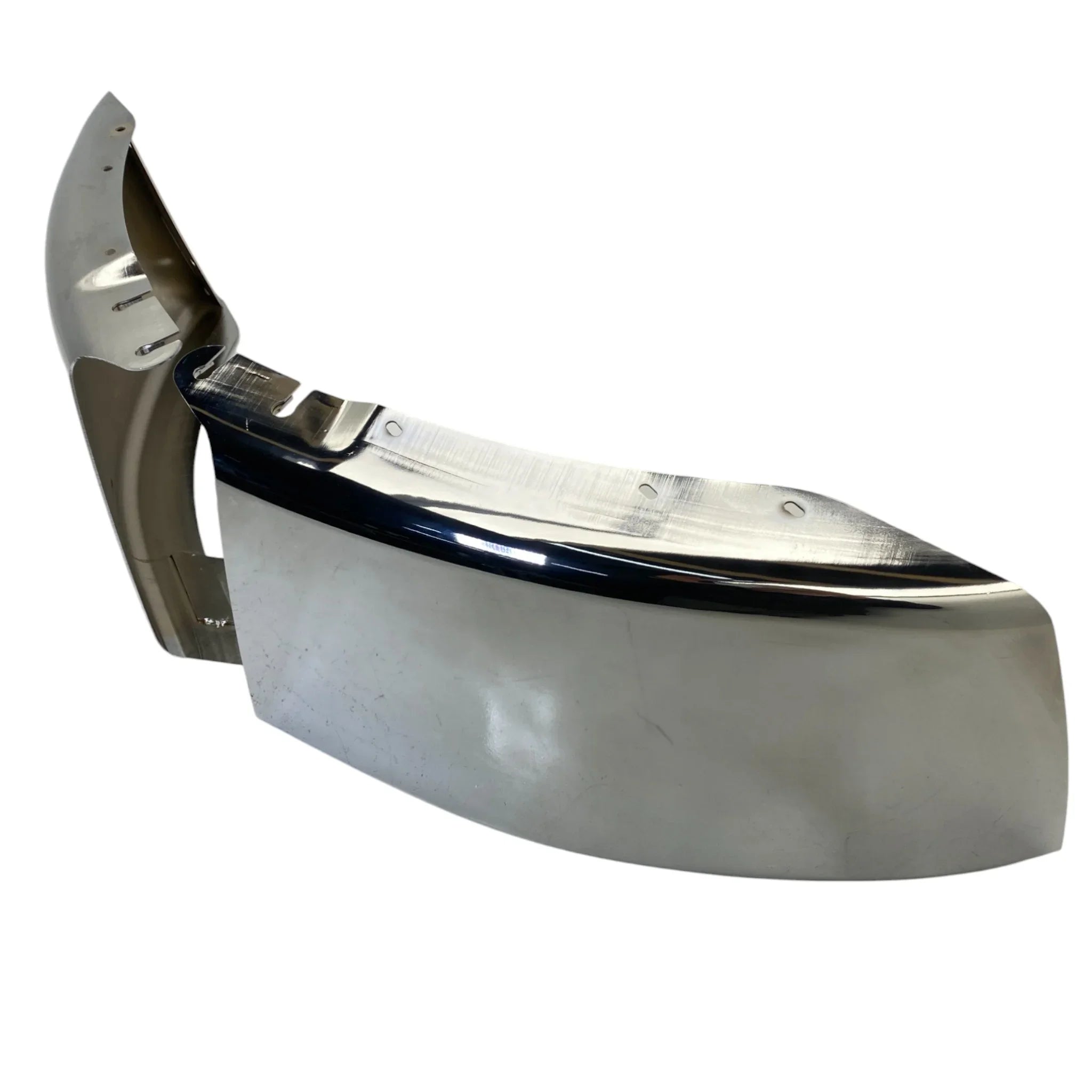 FR-115A L FR-115A R Freightliner Chrome Front Bumper Left & Right Side Corner