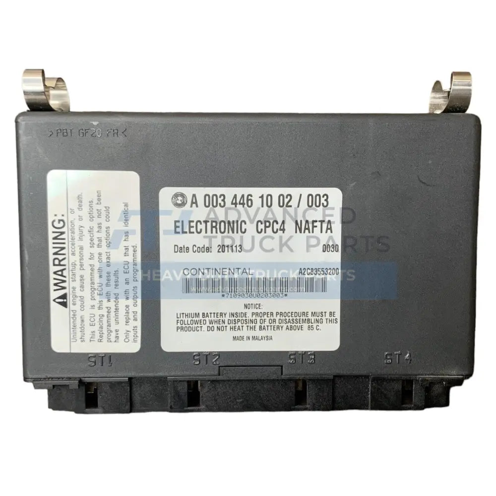 A0034461002 Freightliner Cascadia 2014 2015 2016 Cpc Module Cpc4 Pre-Owned W/ 90-Day Warranty