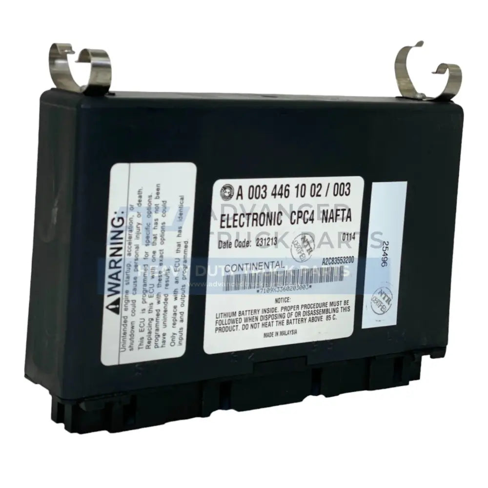 A0034461002 Freightliner Cascadia Cpc Module Cpc4 With 2-Year Warranty
