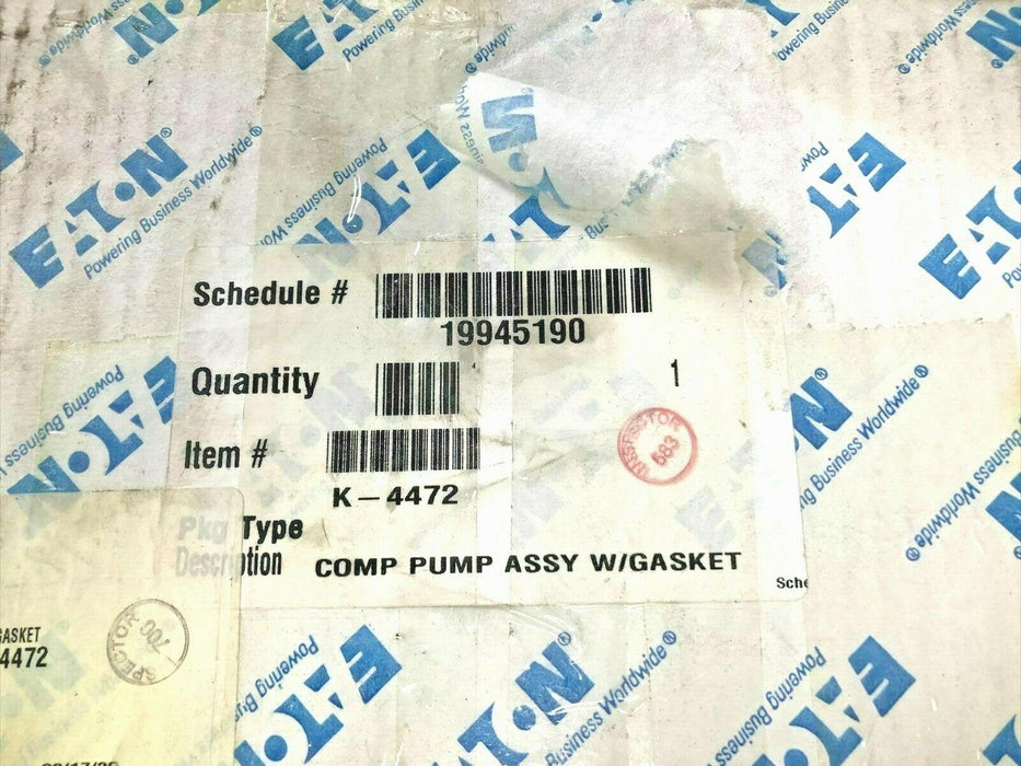 Ful-K4472 K4472 Fuller Comp Pump Assy With Gasket - ADVANCED TRUCK PARTS