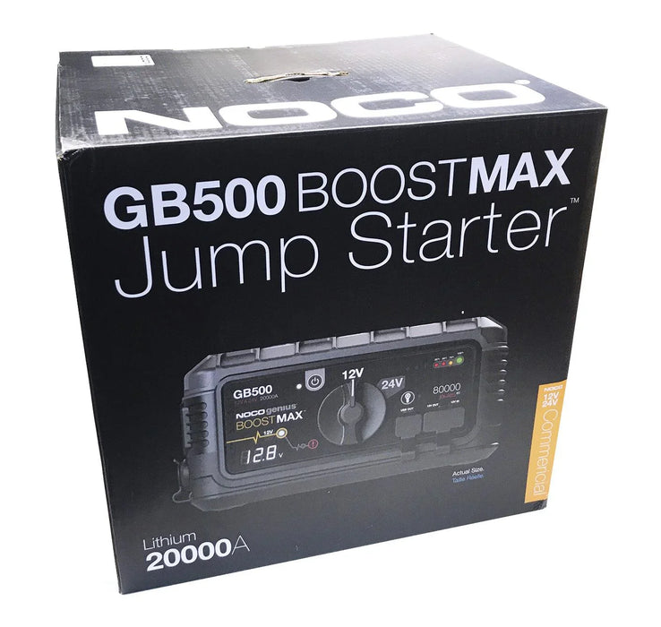 Gb500 Noco Boost Max Battery Jump Starter Booster Lithium 20000 Amp 12V 24V