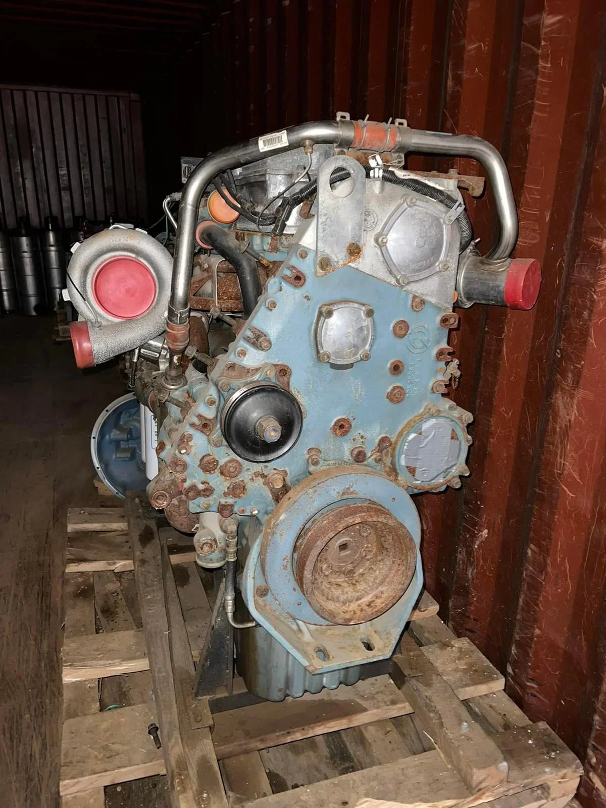 Genuine 2005 Detroit Egr Engine Series 60 Long Block 12.7L 455Hp 1800Rpm