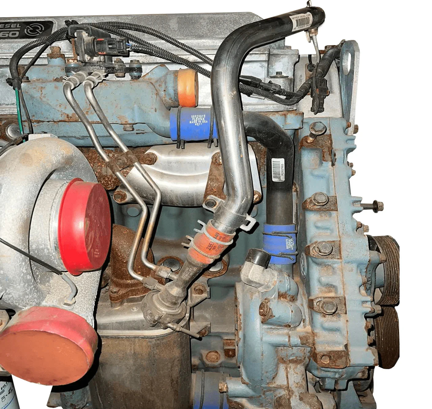 Genuine 2005 Detroit Egr Engine Series 60 Long Block 12.7L 455Hp 1800Rpm