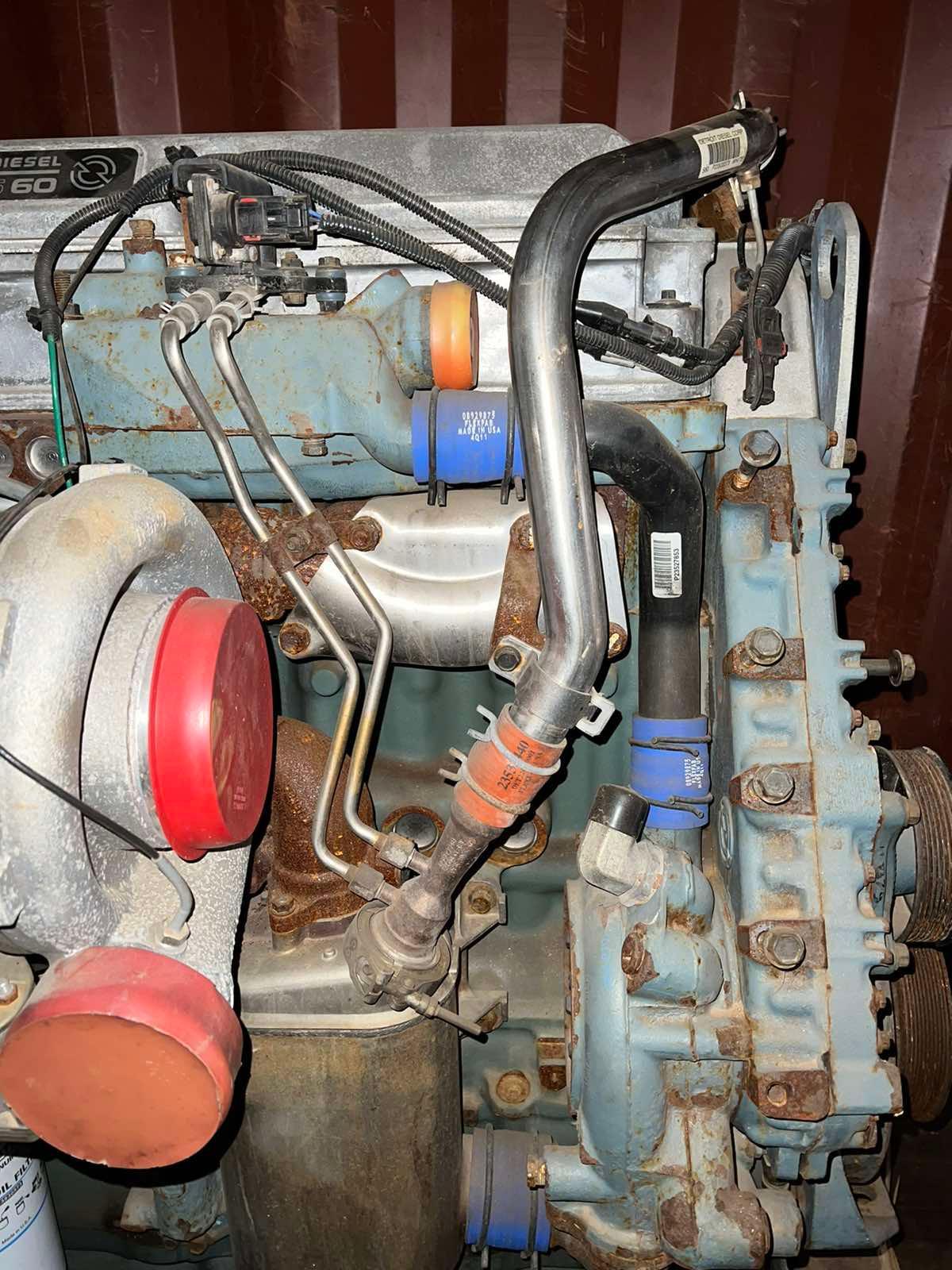 Genuine 2005 Detroit Egr Engine Series 60 Long Block 12.7L 455Hp 1800Rpm