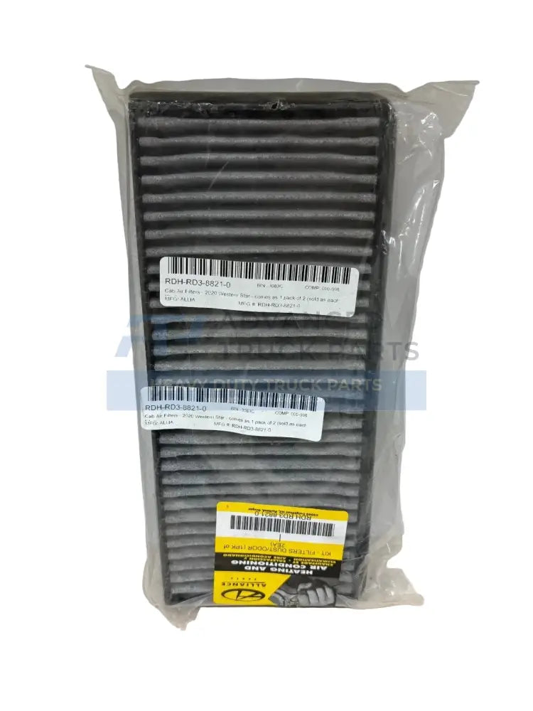 Genuine Alliance Cab Air Filters - 2020 Western Star - comes as 1 pack of 2 - Other Truck Parts