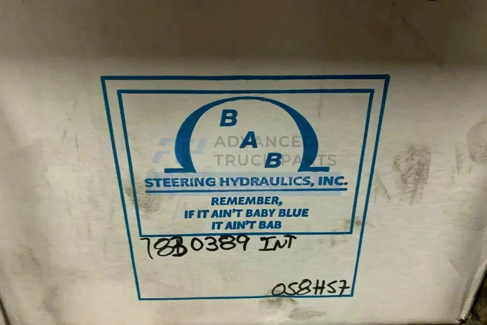 7830389 Genuine Bab Steering International Power Steering Gear Rack Box