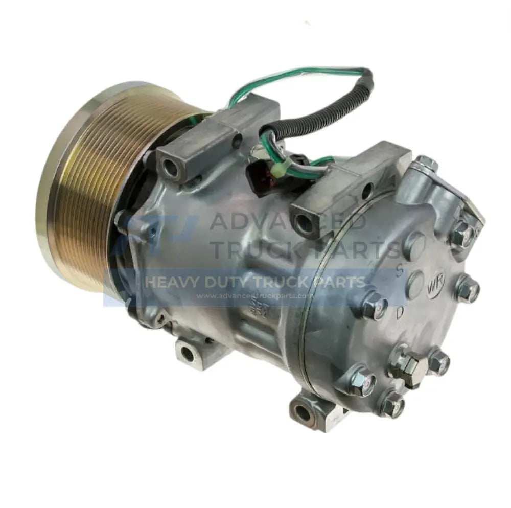 Genuine Caterpillar Sanden 6095 A/C Compressor with - A/C COMPRESSOR