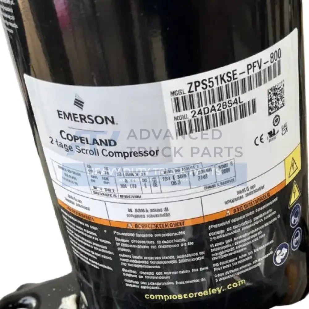 Genuine Copeland Scroll Compressor - REFRIGERATION COMPRESSOR