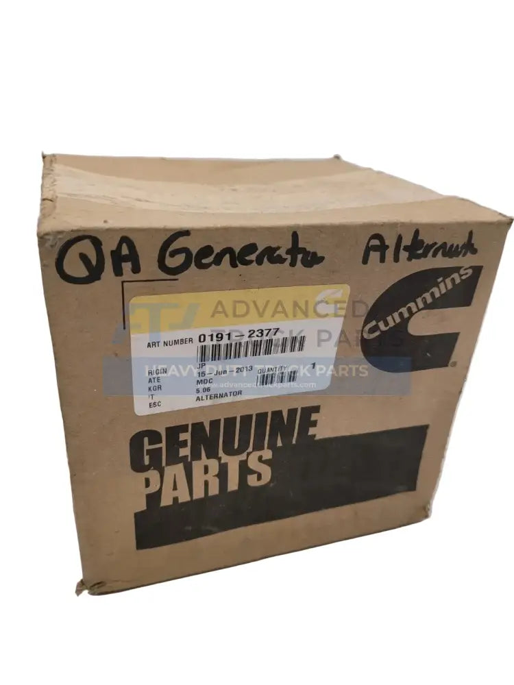 Genuine Cummins Alternator 12V - Alternators