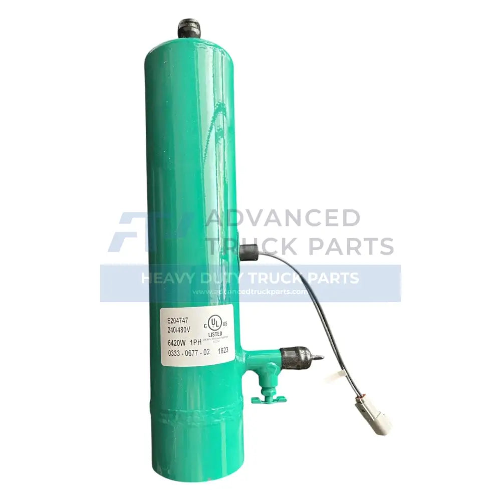 333-0677-02 Genuine Cummins Block Water Heater