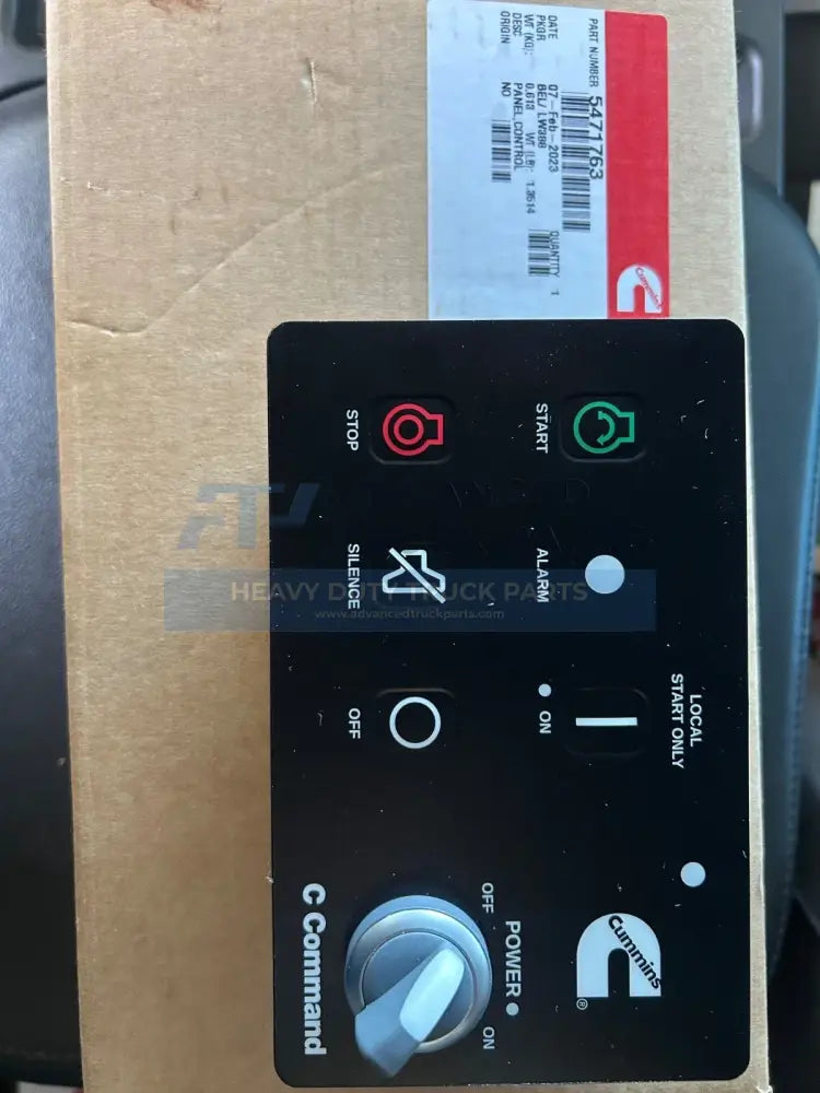 5471763 Genuine Cummins Control Panel
