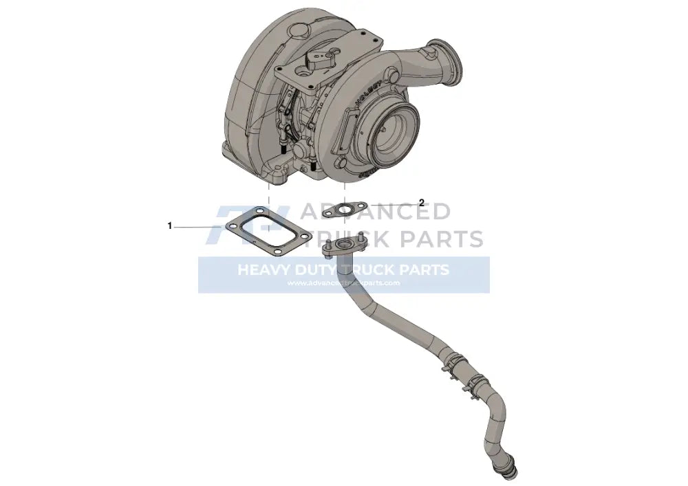 Genuine Cummins H1 Turbocharger - Turbochargers