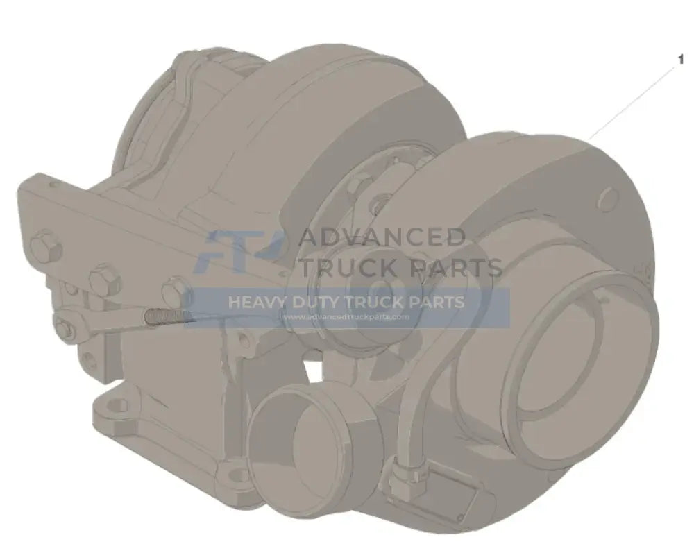 4089300 Genuine Cummins Hx40W Turbocharger For 6Ctaa 325Hp