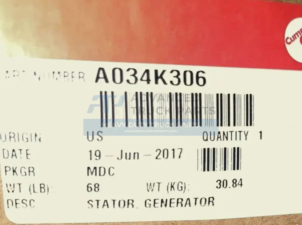 Genuine Cummins Stator Generator - Generators