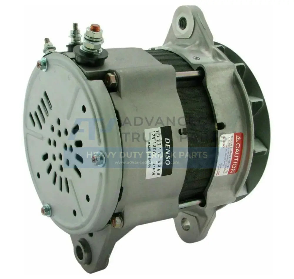 101211-8060 Genuine Denso Alternator 130 Amp For 1998-03 Volvo Mack Freightliner