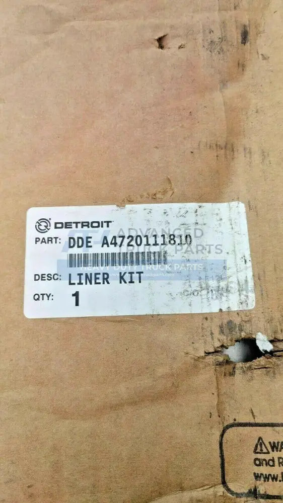 A4720111810 Genuine Detroit Diesel Dde Liner Kit For Dd15