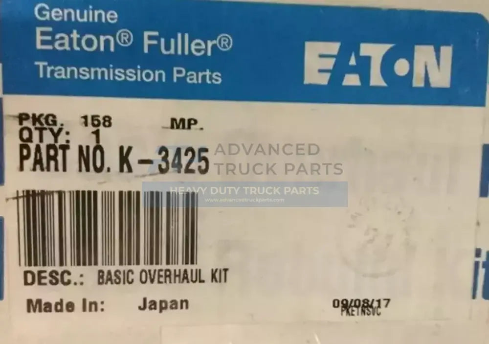 K-3425 Genuine Eaton Basic Overhaul Kit