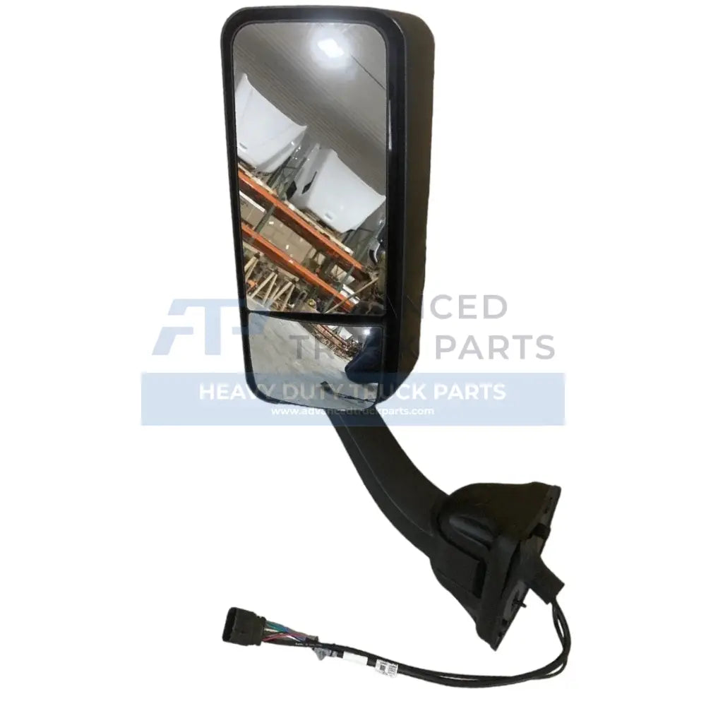 A22-61257-005 Genuine Freightliner Left Hand Black Mirror Assembly
