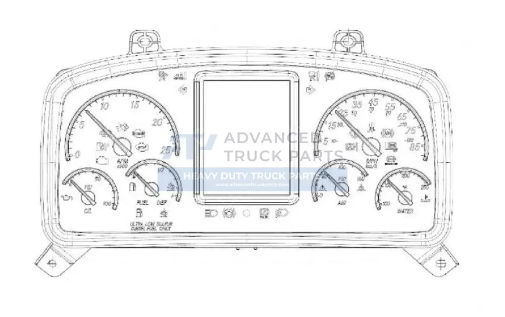 A2274911101 Genuine Freightliner Speedometer Instrument Cluster