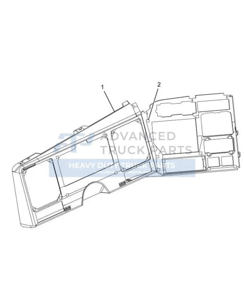 Genuine International Instrument Panel Lh - Gauges