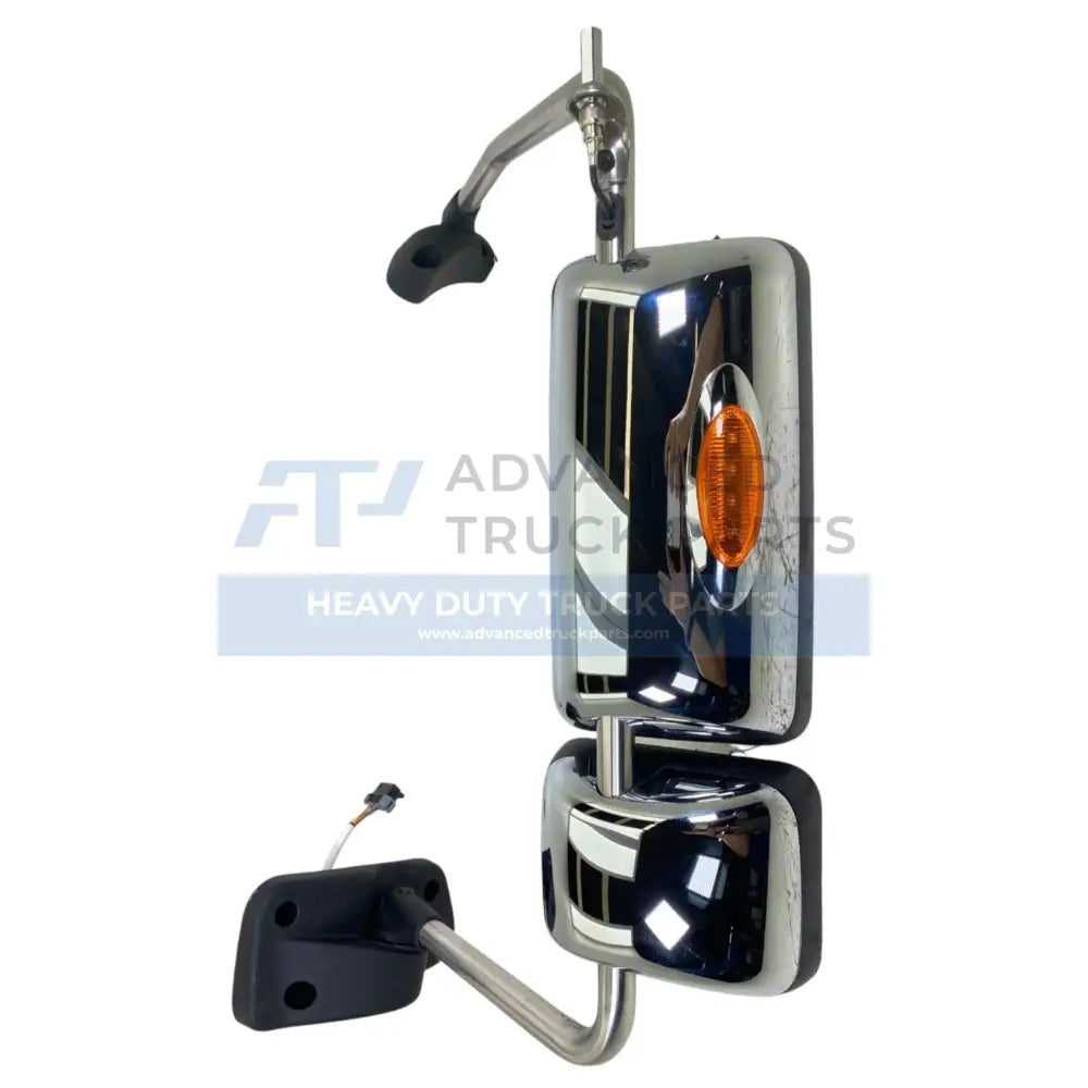 4091262C91 Genuine International Left Side Mirror Assembly Chrome