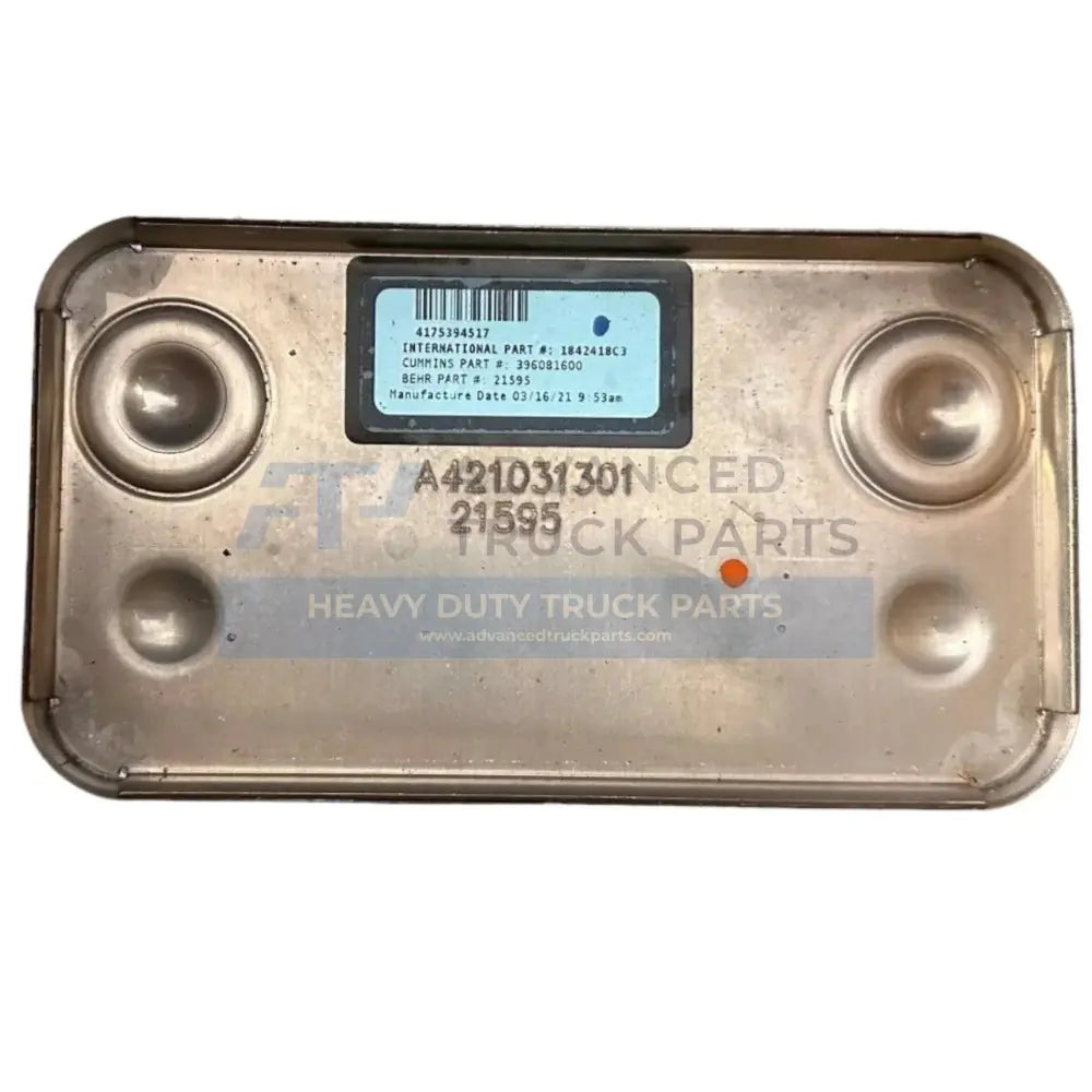 1842530C91 Genuine International Oil Cooler Heat Exchanger Kit