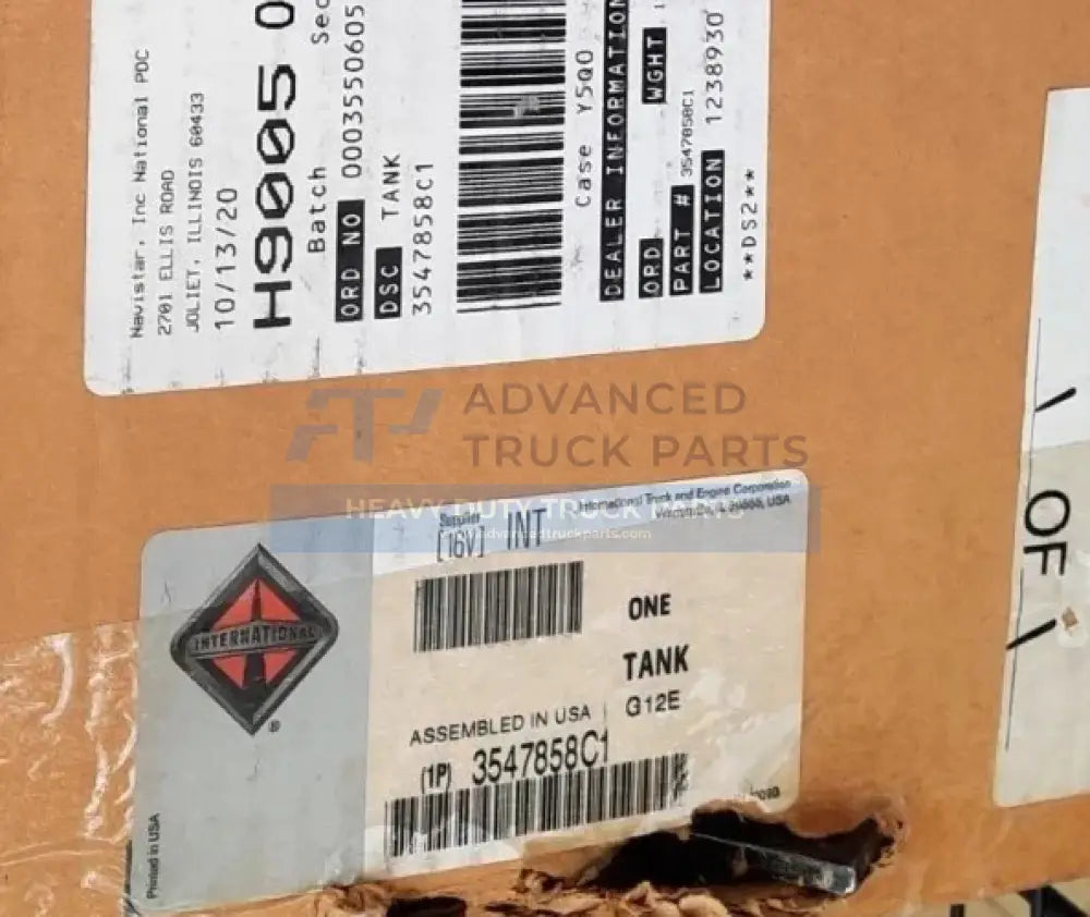3547858C1 Genuine International Radiator Surge Tank